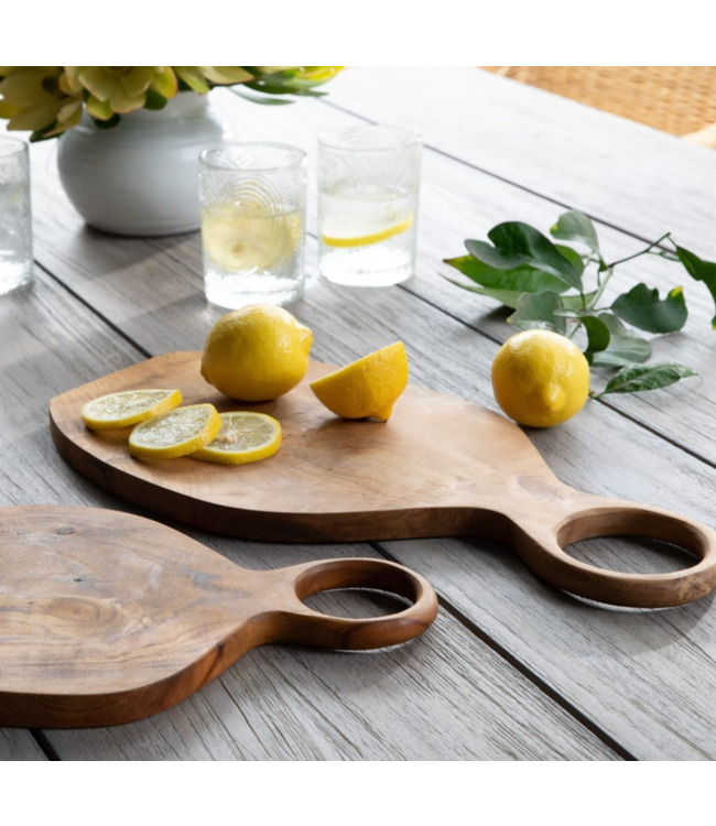 Large Teak Serving Tray