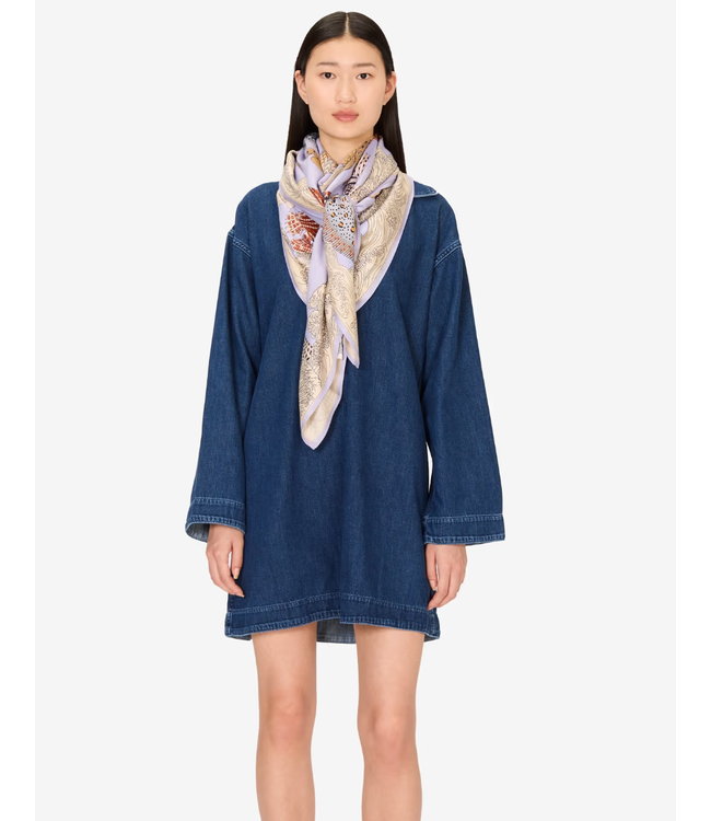 Poseidon Silk Square Scarf-available in 2 colors