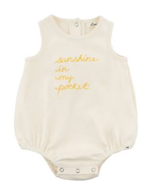 Sunshine Embroidered Cotton Bubble