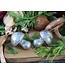 Mini Mushroom Pewter Salt and Pepper Shakers