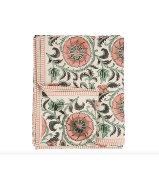 indaba Botanique Cotton Tablecloth-available in 2 colors
