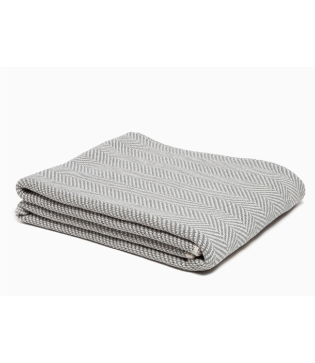Herringbone Cotton Throw-available in 2 colors