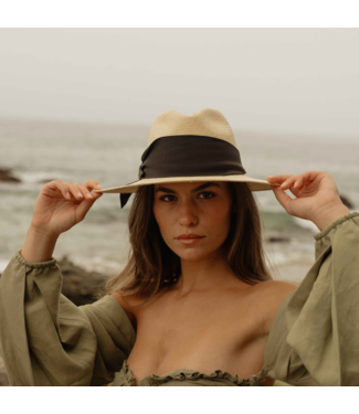 Gardenia Straw Hat-available in 3 colors