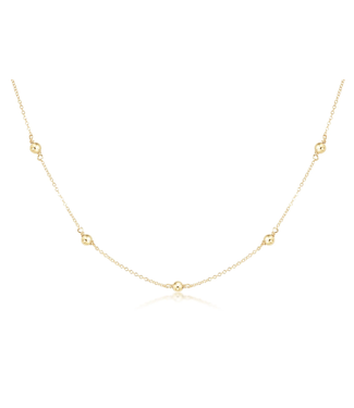 Simplicity 17" GF Choker Necklace