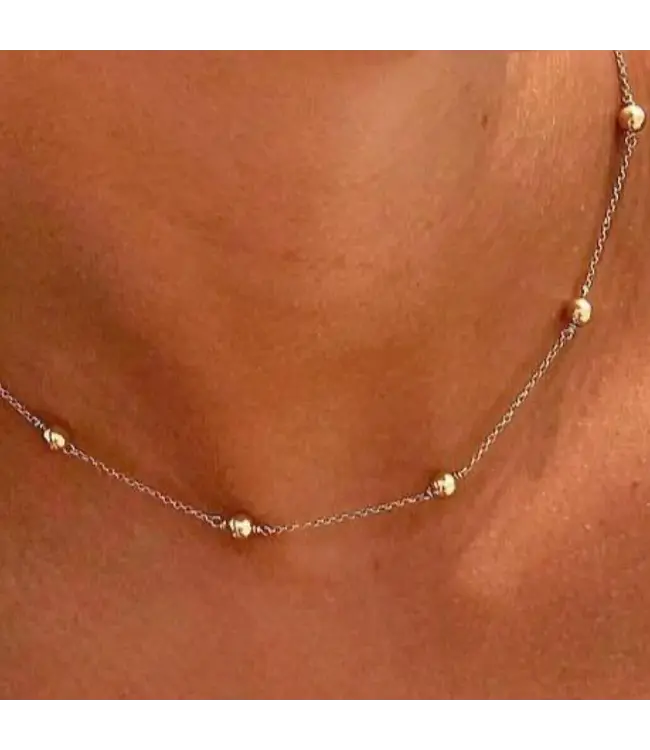 Simplicity 17" GF Choker Necklace