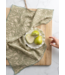 indaba Block Print Cotton Tea Towels S/2