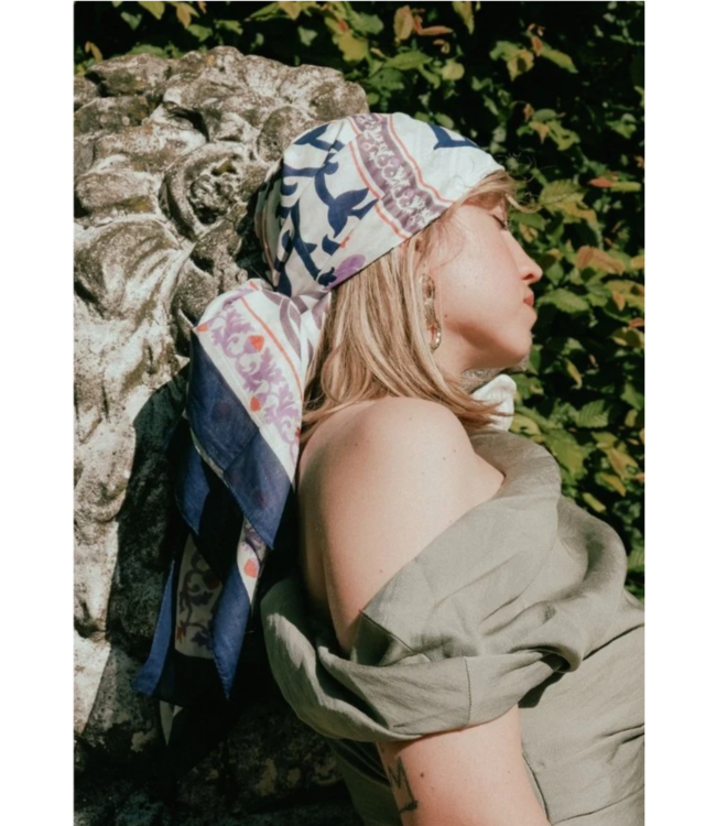 Marie Antoinette Cotton Scarf-available in 2 colors