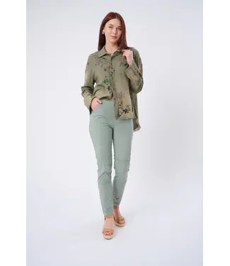 Marrakech Billings Stretch Poplin Skinny Leg Pant-available in 2 colors