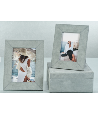 Blue Suede 5X7 Photo Frame