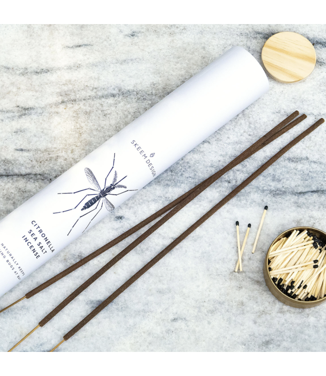 Sea Salt Citronella Incense-JUMBO