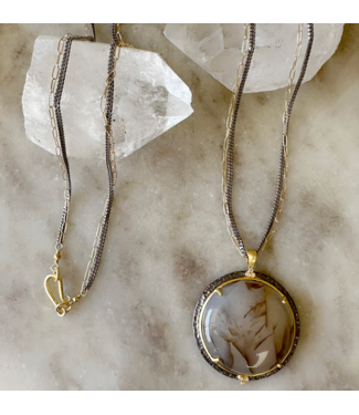 Robindira Unsworth Montana Agate Necklace