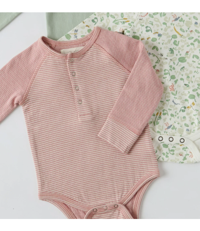 Sailor Stripe Raglan One Piece-choose from 2 colors