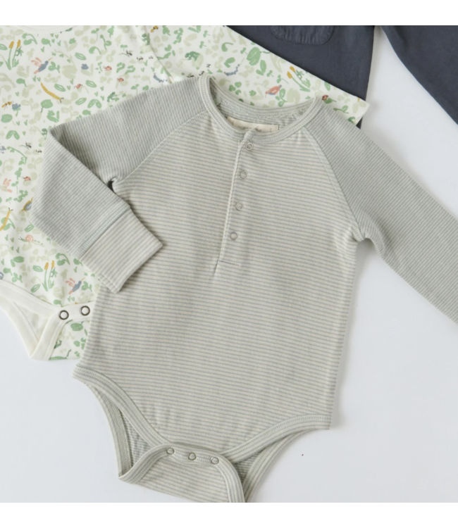 Sailor Stripe Raglan One Piece-choose from 2 colors