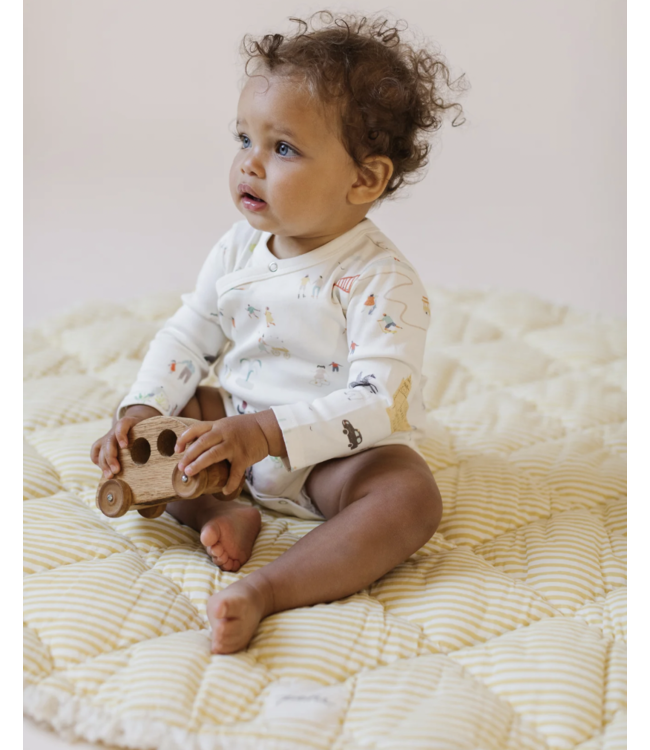 Organic Cotton L/S Kimono One Piece-choose from 2 patterns
