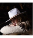 Juliet Wool Ivory Hat