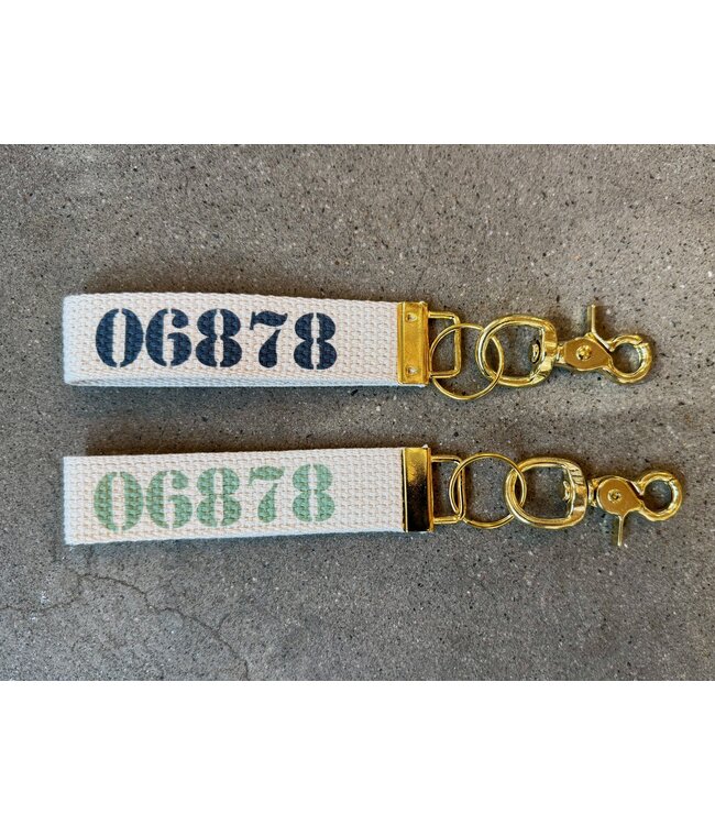 Zipcode/Town Key Rings
