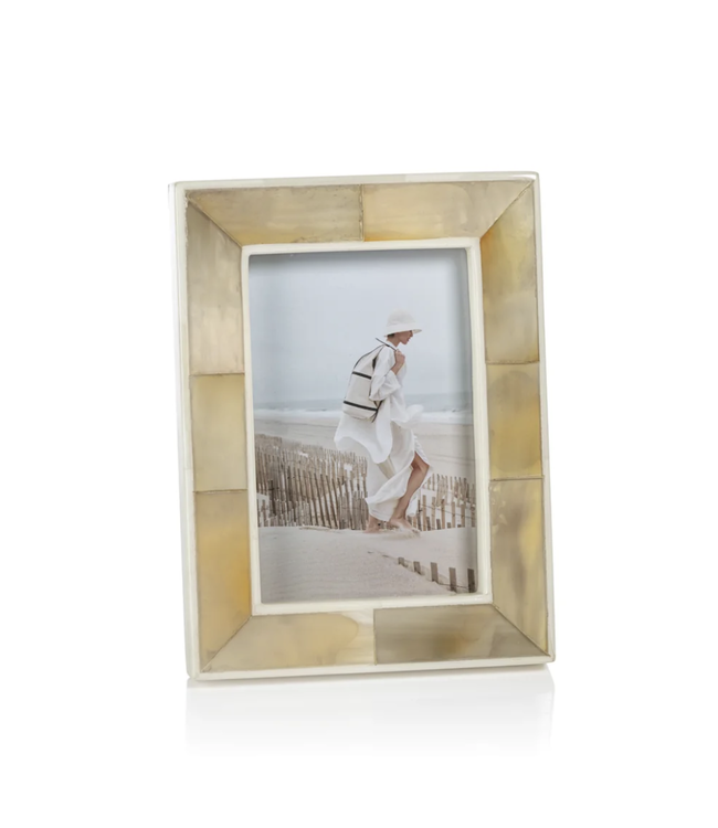 Zodax Natural Horn and Bone 4X6 Frame