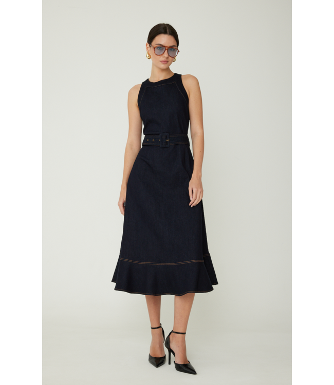 Rhea Dress Indigo