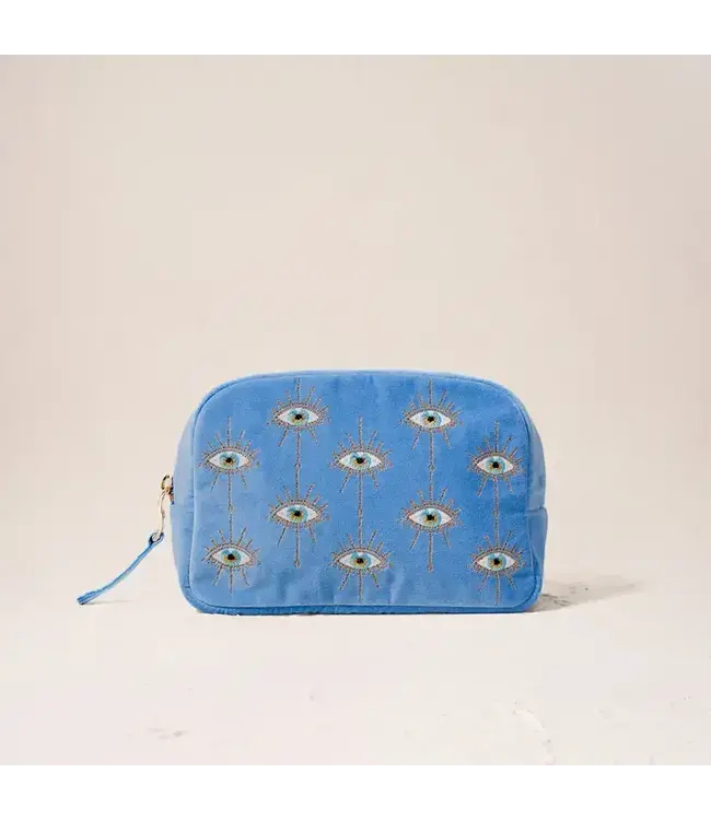 Evil Eye Makeup Bag-available in 2 colors