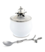Pomegranate Sugar Bowl & Spoon