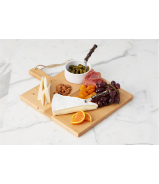 Small Square Pine Charcuterie Board