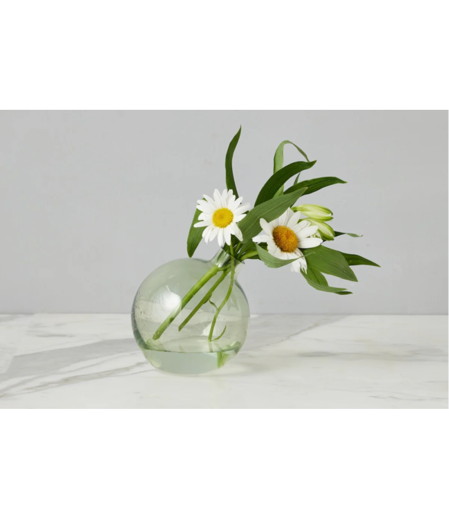 Glass Sphere Bud Vase-available in 2 colors