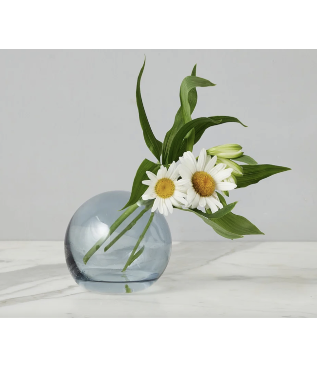 Glass Sphere Bud Vase-available in 2 colors
