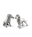 Pewter Hunting Dogs Salt and Pepper Set