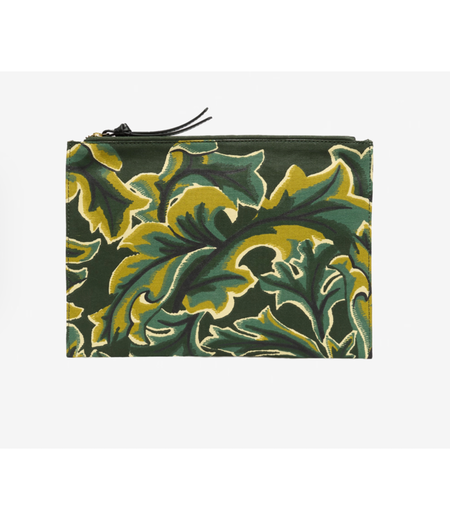 Khaki Leonard Cotton Pouch