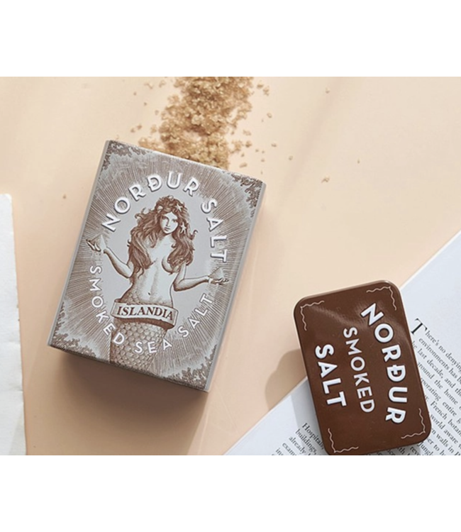 Nordur Smoked Sea Salt Tin- 3.5oz