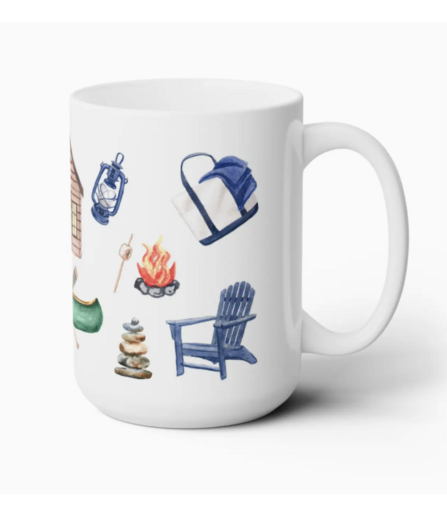 Winter Ceramic Mug-choose form 2 patterns