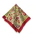 Jardin hand printed cotton Napkins-s/6-green