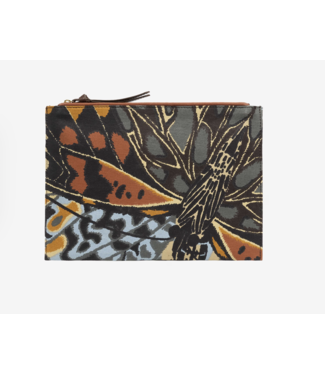Inoui Editions Papillons Natural Cotton Pouch