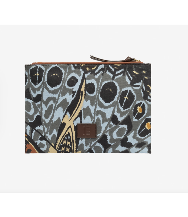 Papillons Natural Cotton Pouch