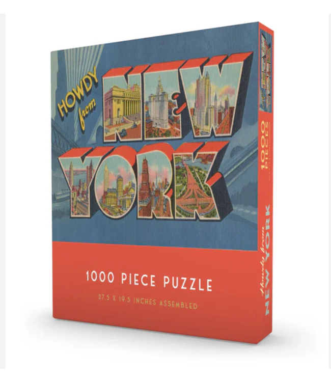 Howdy from NY 1000 Piece Puzzle