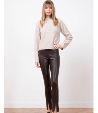 Avenue Montaigne The Max Faux Leather Pant-available in 3 colors