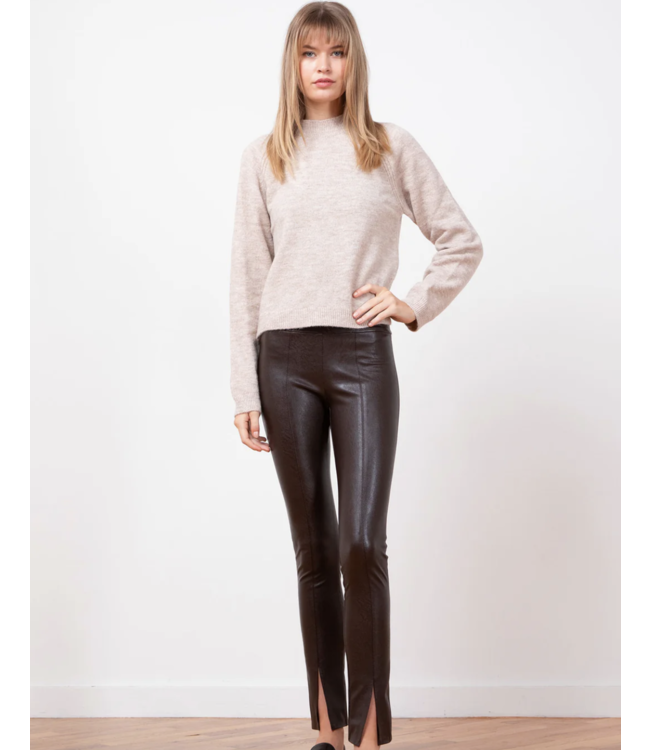 The Max Faux Leather Pant-available in 3 colors