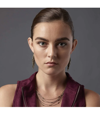 Mabel Chong Pyrite Firecracker Earrings Mabel Chong Pyrite Firecracker Earrings