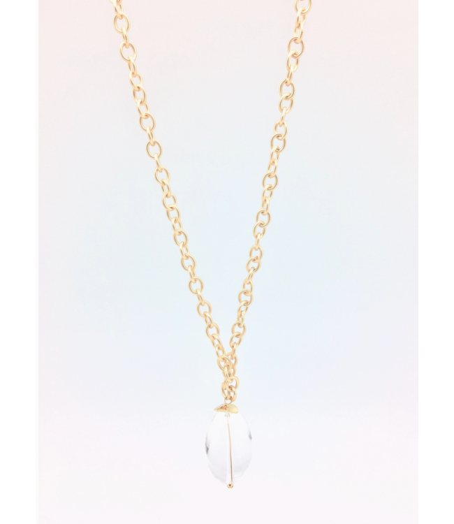 Malin Crystal Drop Necklace