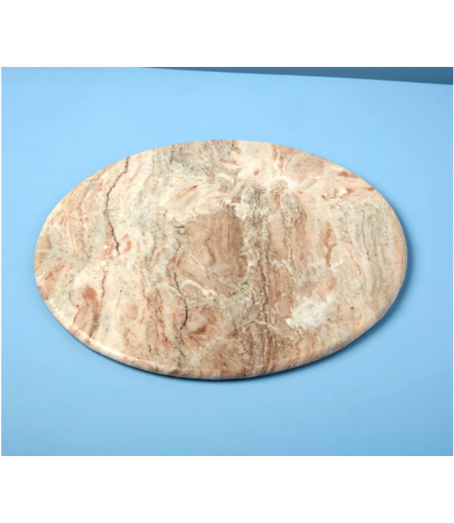 B Waterfall Marble Round Board