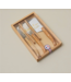Laguiole 3pc Olivewood Mini Cheese Set