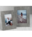 Carpi Gray Suede 5X7 Picture Frame