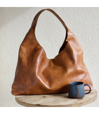 Lindsey Leather Tote-available in black