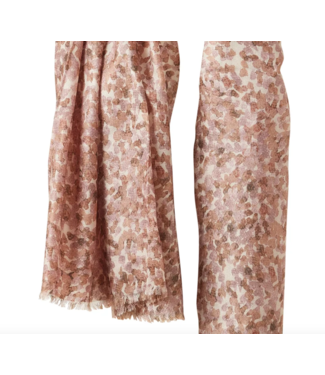 Pebble Print Scarf-Taupe