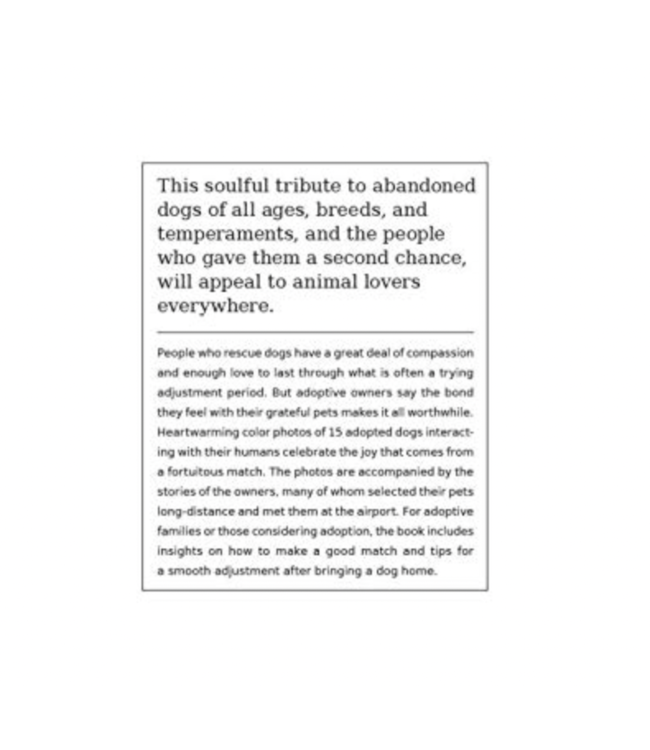 At Home with Dogs: Rescue Love Stories