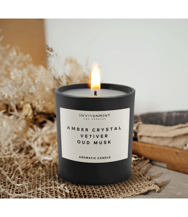 Environment Baccarat Rouge 540 Amber Crystal Candle