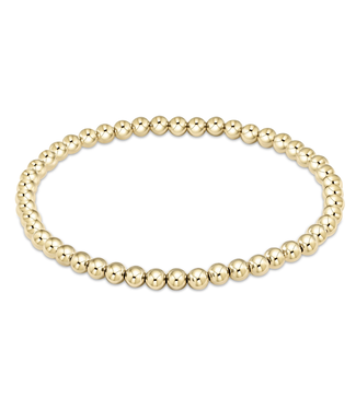 Marissa Classic Gold Filled Bead Bracelet- 4mm Marissa Classic Gold Filled Bead Bracelet- 4mm