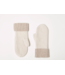 Cashmere Plaited Rib Mitten- available in 2 colors