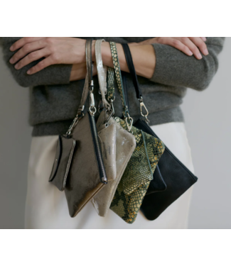 Poetry Leather Pouch-available in 2 colors