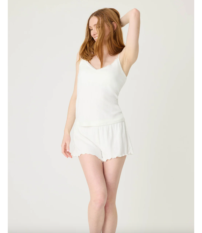 Essentials Cami/Short Set-Ivory